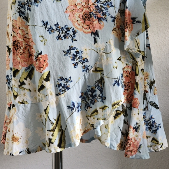 Cotton On Floral Wrap Dress - Picture 6 of 10